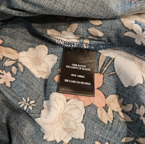 Torrid Mini Challis Smocked Waist Ruffle Edge Skirt Size 3X NEW - Picture 11 of 13